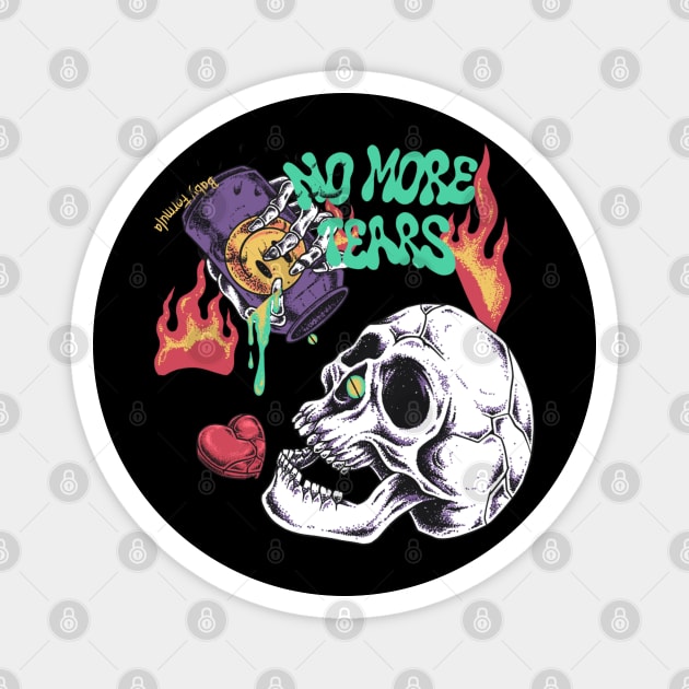 No more tears Magnet by Graphic tees